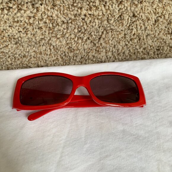 Dolce & Gabbana DG408-B Women\'s Red Glossy/Crystal Accent Eyeglass Frames. main image 13